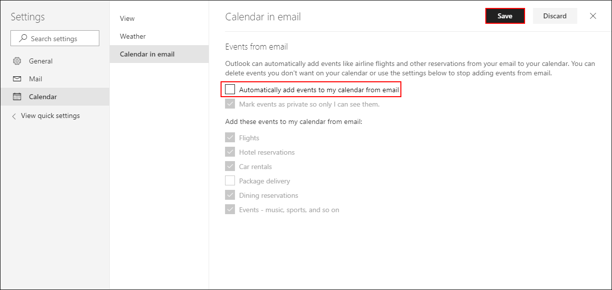 How to Stop Outlook Automatically Adding Content From Emails to Your